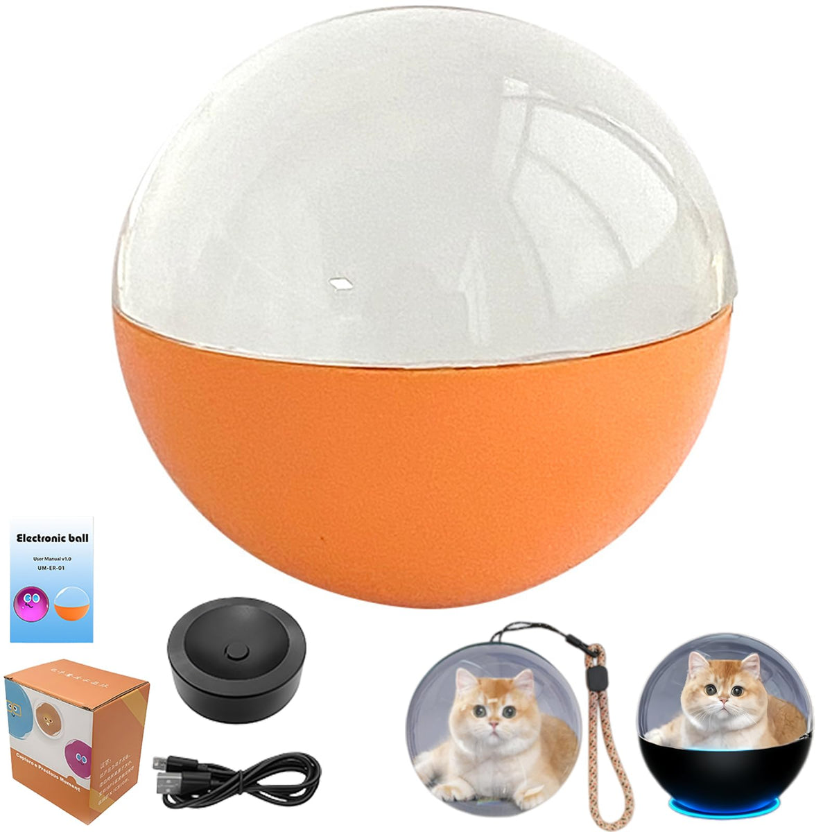 Manifestation Crystal Ball – 3D WiFi Photo & Video Memory Sphere | Immersive Ambient Light Globe Gift