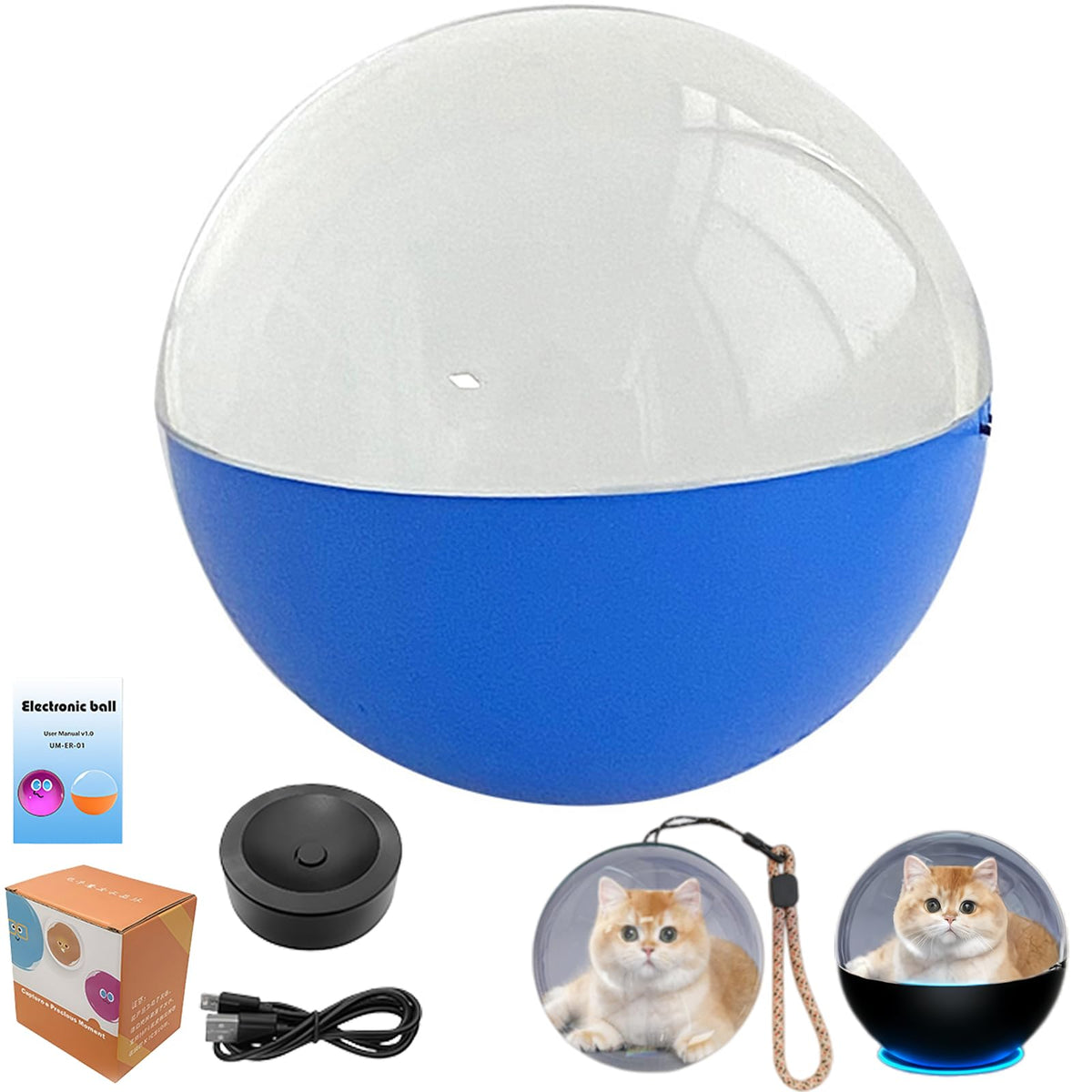 Manifestation Crystal Ball – 3D WiFi Photo & Video Memory Sphere | Immersive Ambient Light Globe Gift